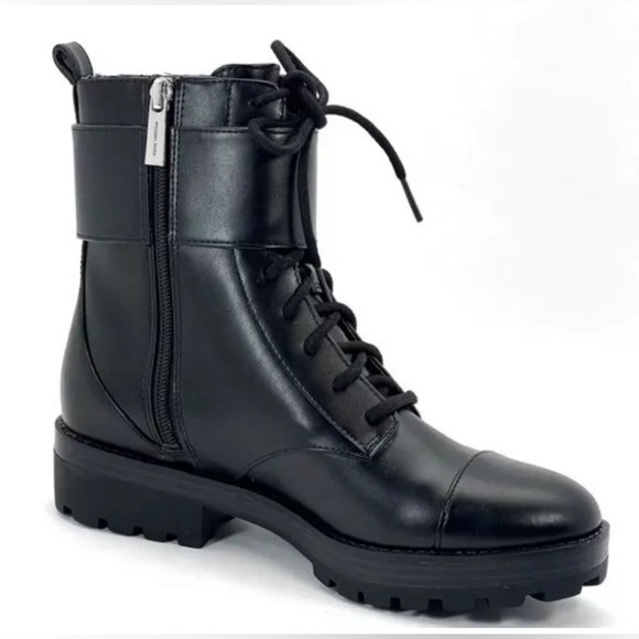 New Michael Kors Tatum Combat Lace up Boot Black size 5 / 6 / 7.5 - Picture 12 of 12